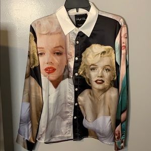 Marilyn Monroe Button-up Top